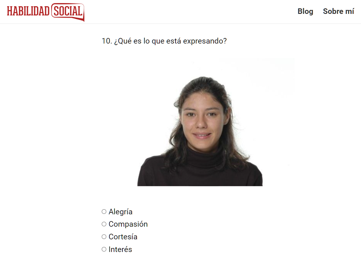 Test Inteligencia Emocional Habilidad Social